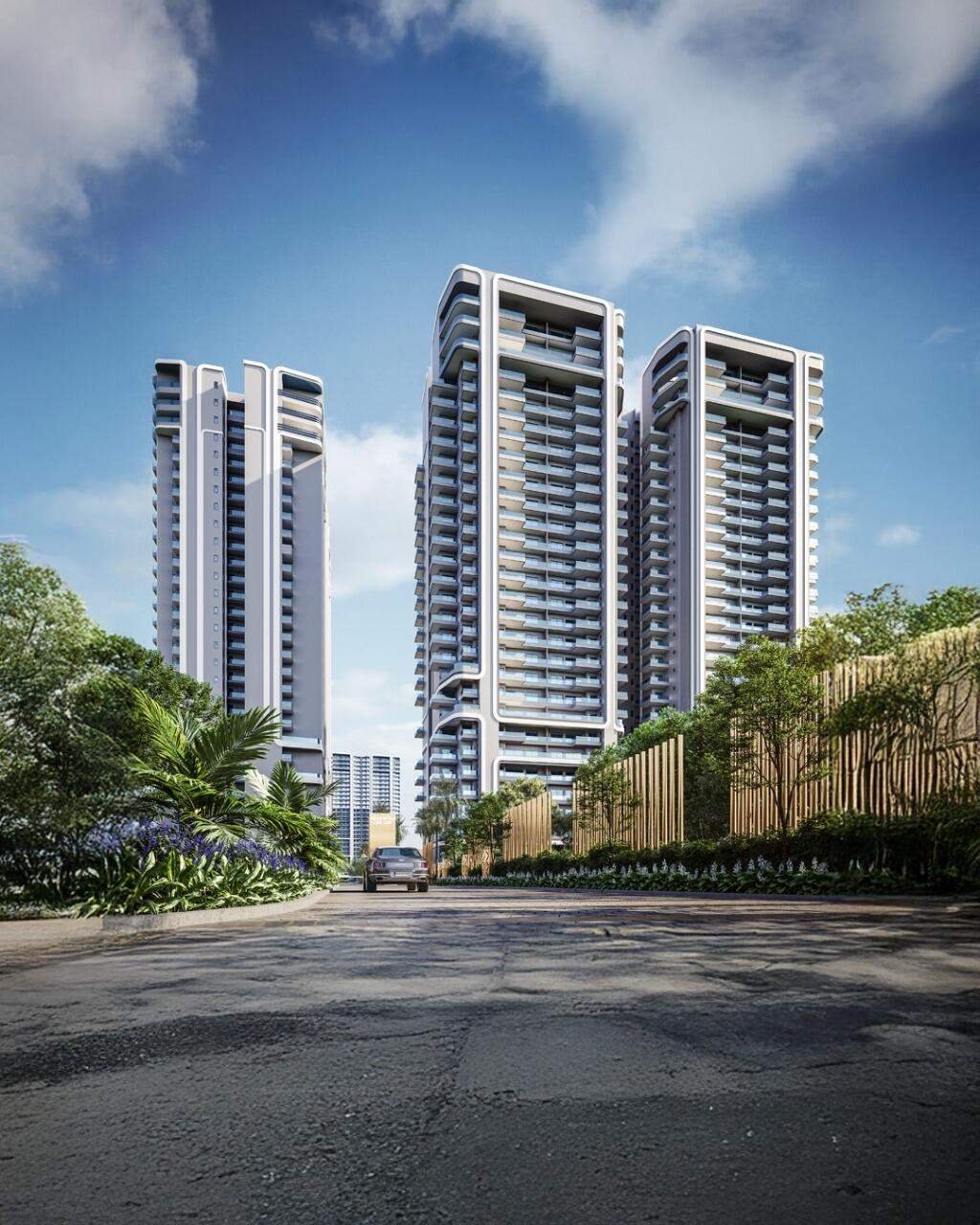 SMARTWORLD ONE DXP - SECTOR 113, DWARKA EXPRESSWAY. THIS IS THE ONLY PROJECT THAT IS ON DELHI BORDER