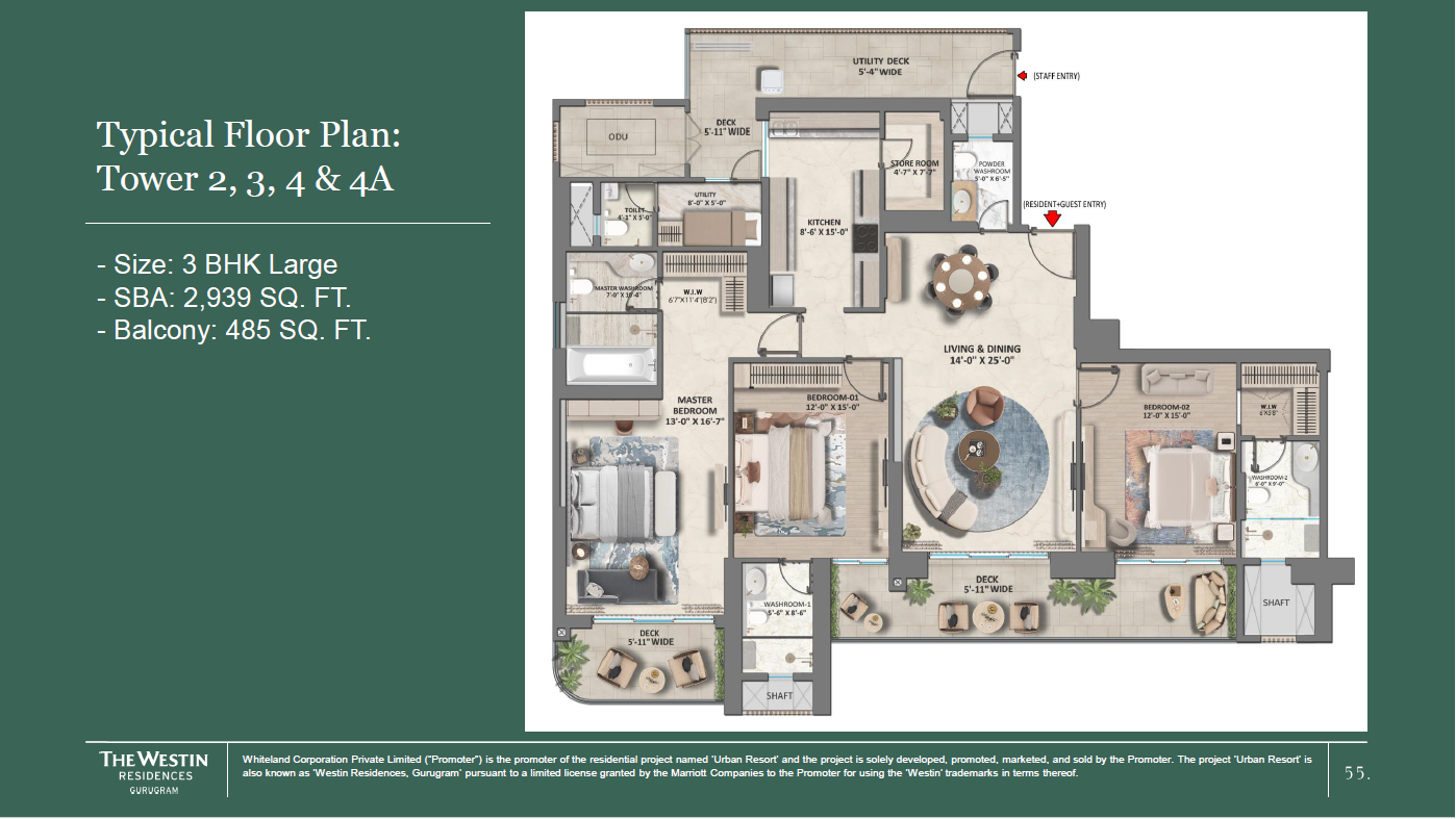 THE WESTIN RESIDENCES