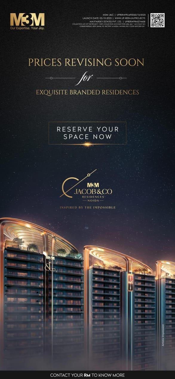 M3M Jacob & Co., Residencial, Sector 97 Noida Expressway