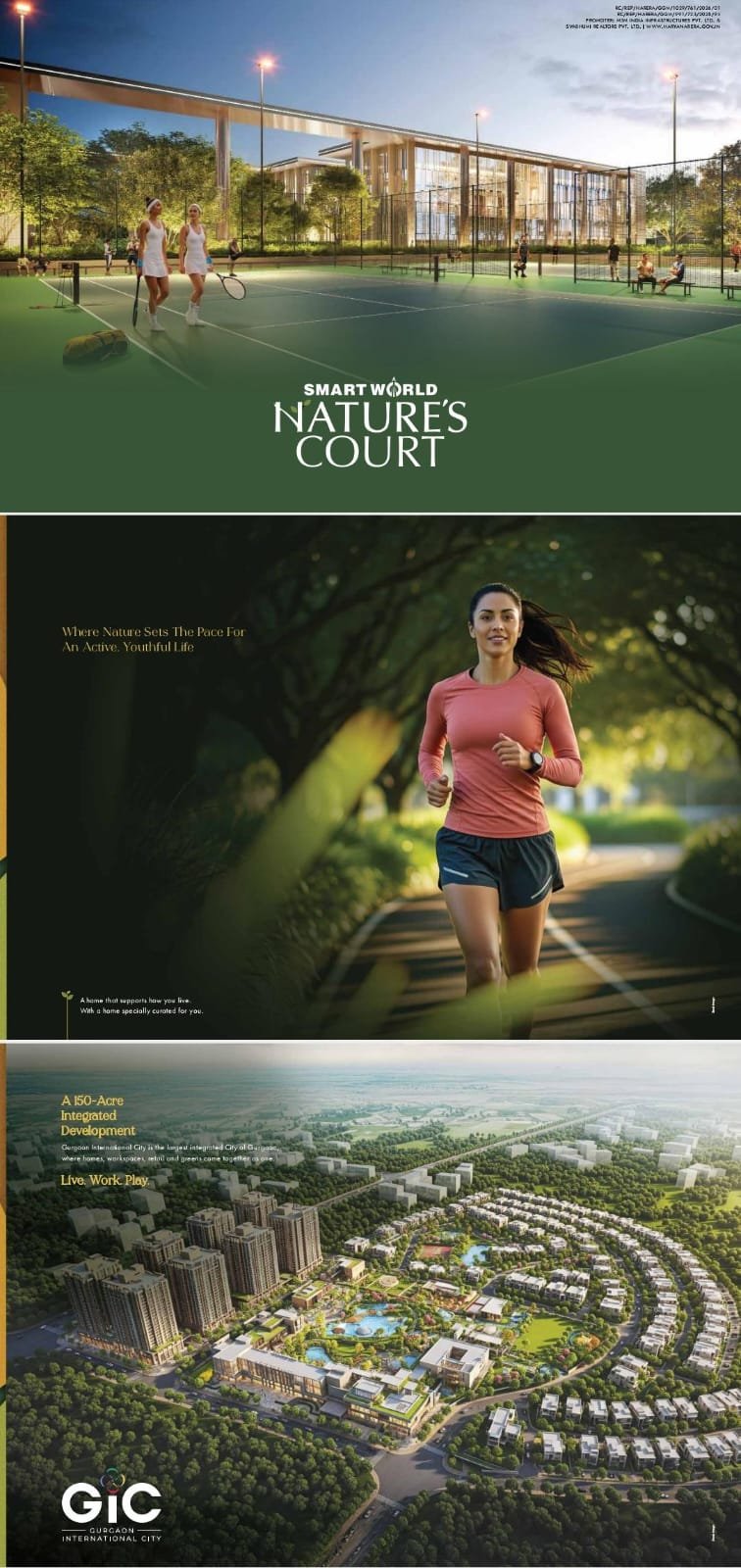 Smart World Nature's Court, Residencial Apartments, Sector 9 Manesar Gurugram